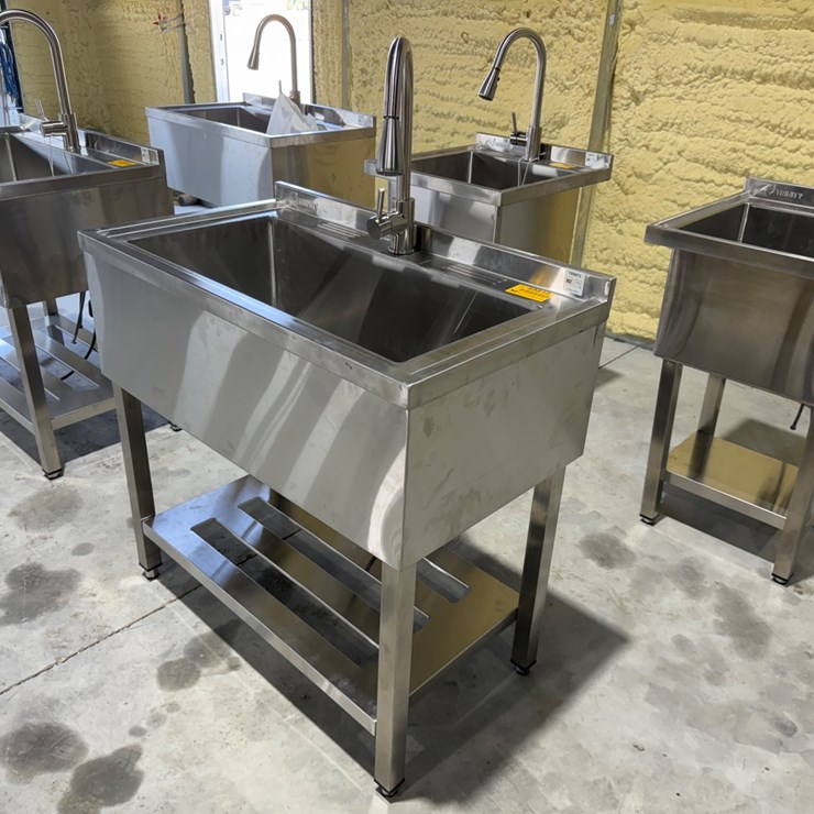 #49818 • Unused Trinity 36" Stainless Steel Sink