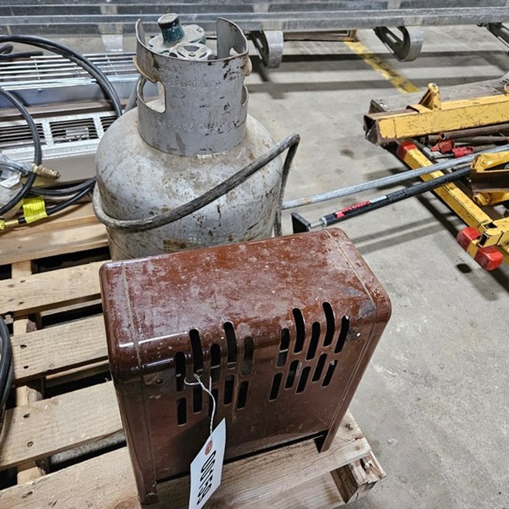 #159 • Empire Propane Heater With Tank