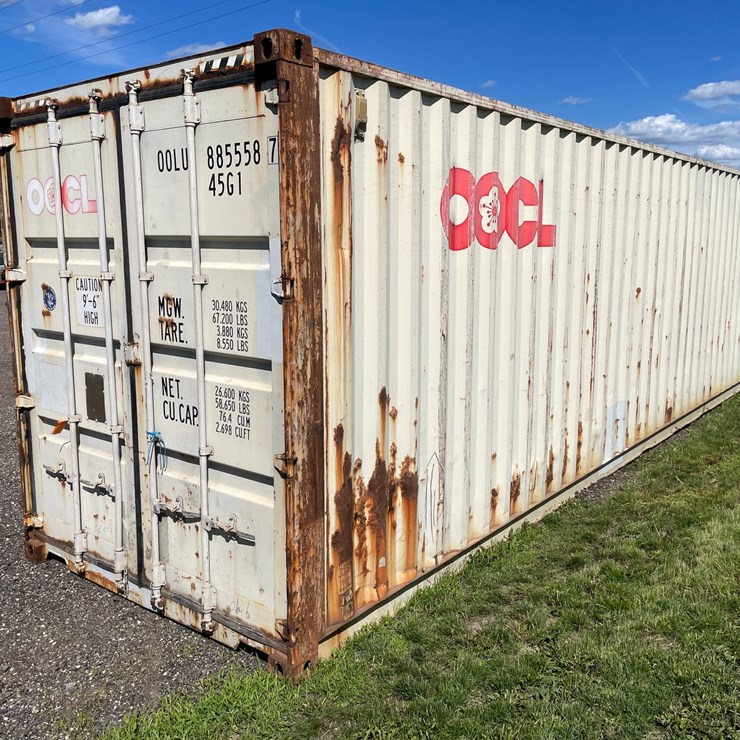 #2431 • 40' High Cube Shipping Container