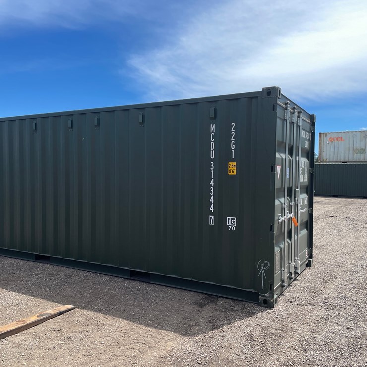 #2438 • 20' Standard Height Shipping Container