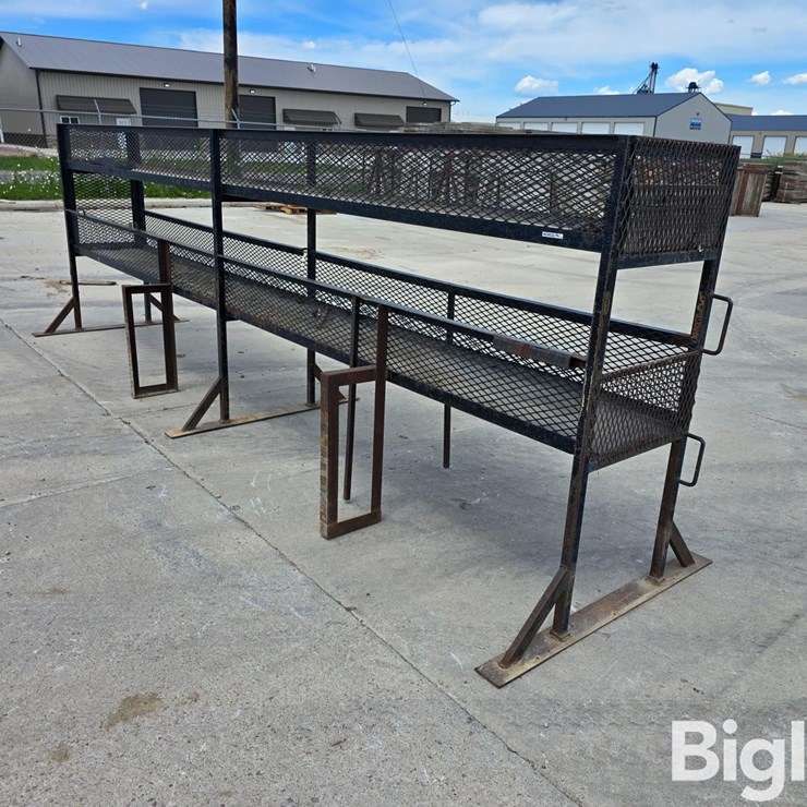 Expanded Metal Storage Rack