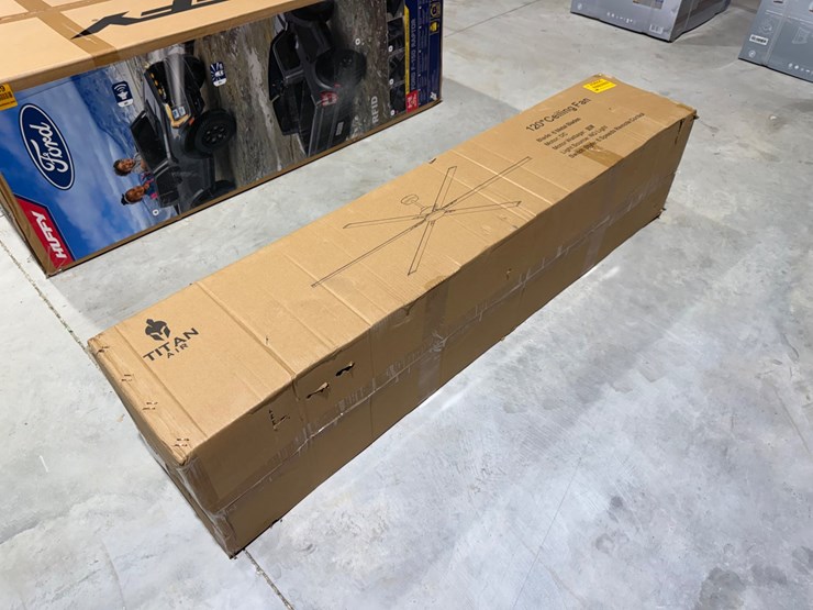 #49800-•-unused-titan-air-120"-ceiling-fan-image-2