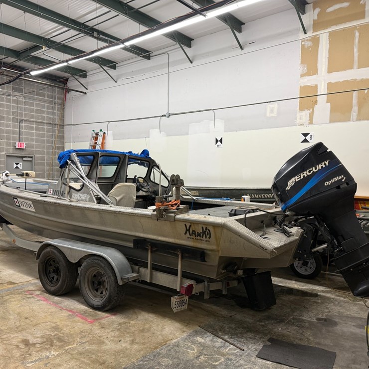 #3534 • 2001 Hanko 22ft Aluminum Boat | Located in St. Rose, LA