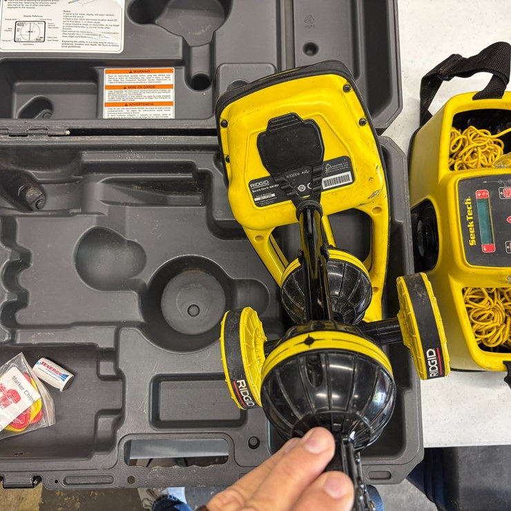 #3518 • Rigid SeekTech SR-20 Pipe Locator | Located in St. Rose, LA