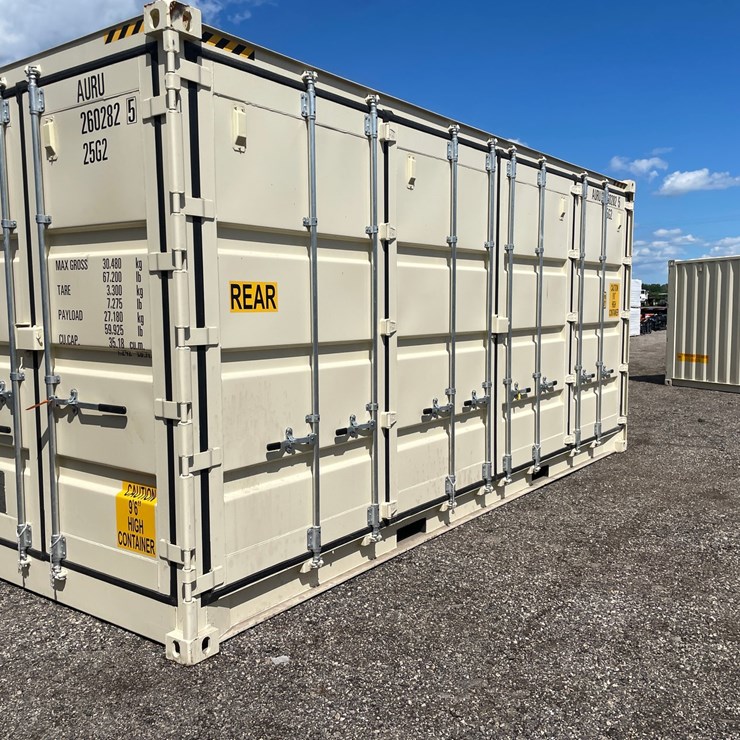 #2440 • 20' Multi Door High Cube Shipping Container
