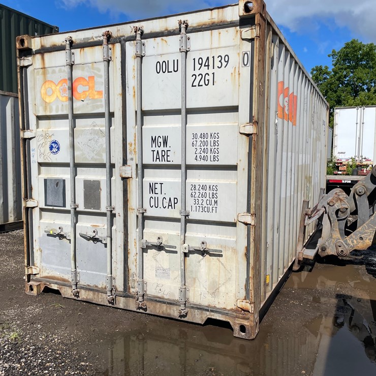 #2437 • 20' Standard Height Shipping Container