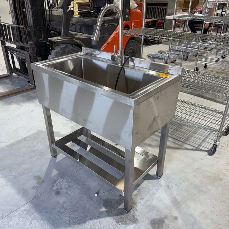 #49819 • Unused Trinity 36" Stainless Steel Sink