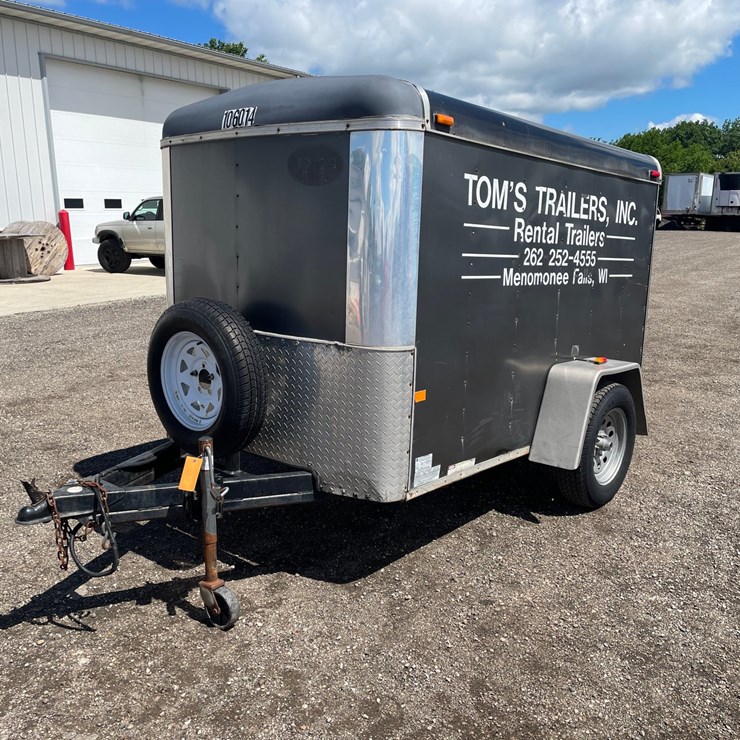 #2856 • 2009 Royal Cargo 8' Single Axle Enclosed Trailer