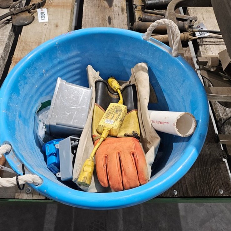 #5 • Tub Of Assorted Electrical Parts