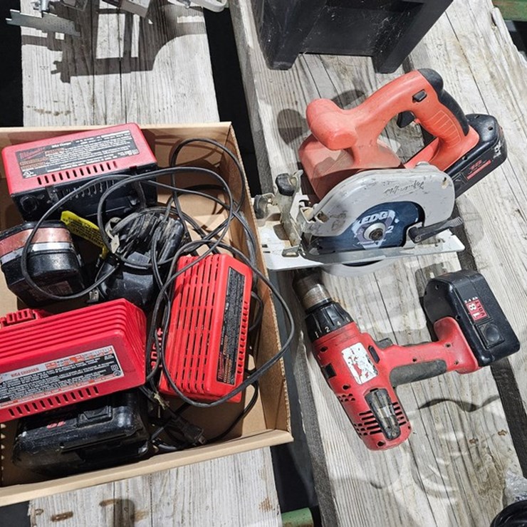 #85 • MIlwaukee 18v Tools And Batteries