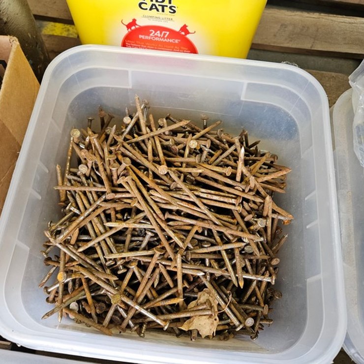 #107 • Pallet Of Assorted Fasteners