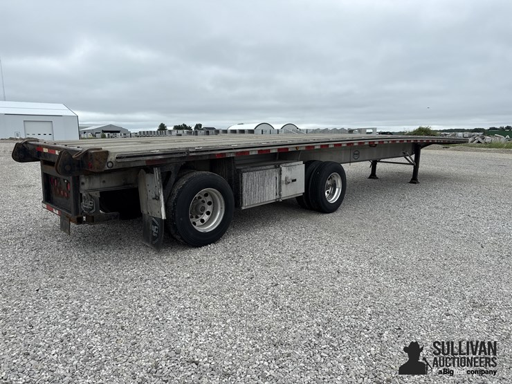 2015-mac-45’-t/a-flatbed-trailer-w/piggyback-forklift-mounts-image-5