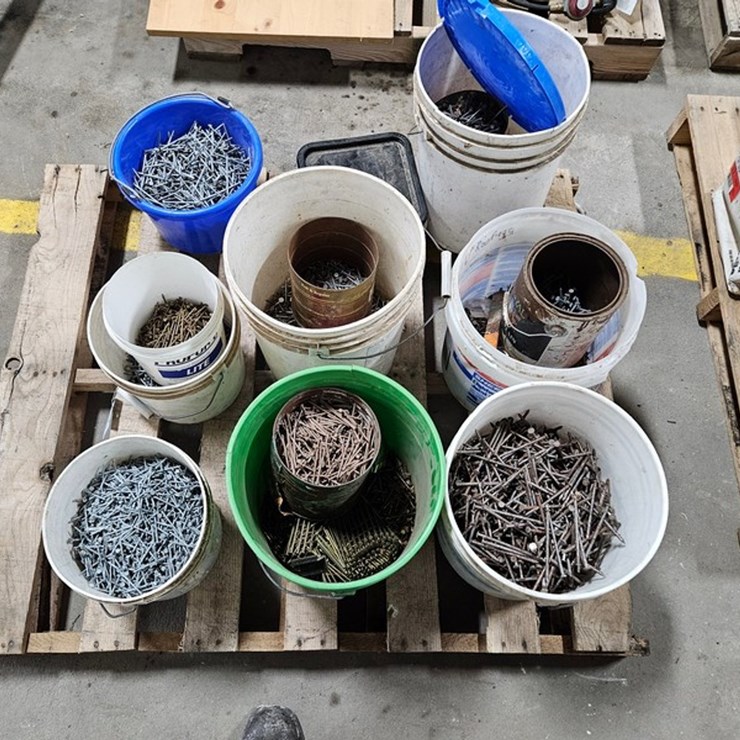 #157 • Pallet Of Assorted Nails