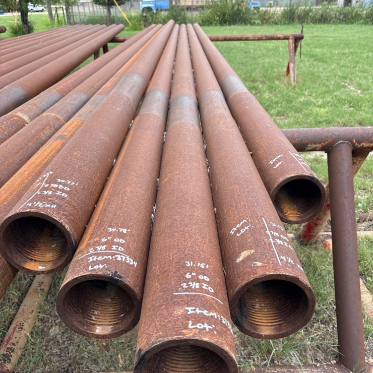 6”OD x 2-3/8”ID x 31.15’L 4-1/2XH SLICK DRILL COLLAR