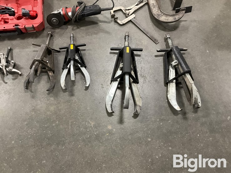 milwaukee-/-cps-/-cummins-cordless-shear,-1/2”-angle-drill,-grinders-&-pulley-pullers-image-8