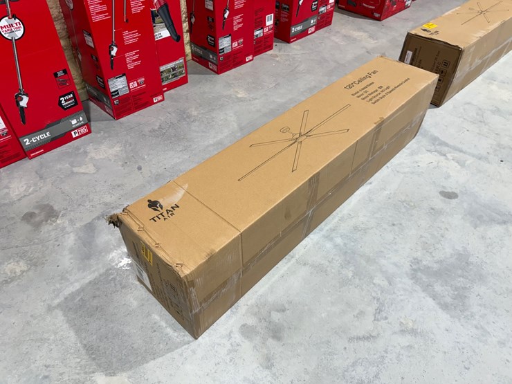#49803-•-unused-titan-air-120"-ceiling-fan-image-2