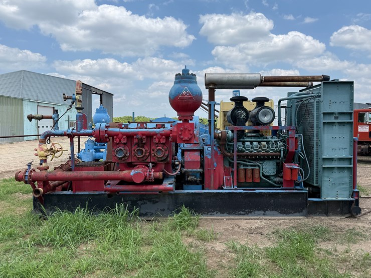 gardner-denver-pz7-triplex-mud-pump-p/b-mtu-12v2000tta,-skidded-image-2