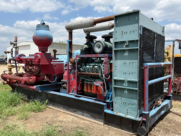 gardner-denver-pz7-triplex-mud-pump-p/b-mtu-12v2000tta,-skidded-image-1