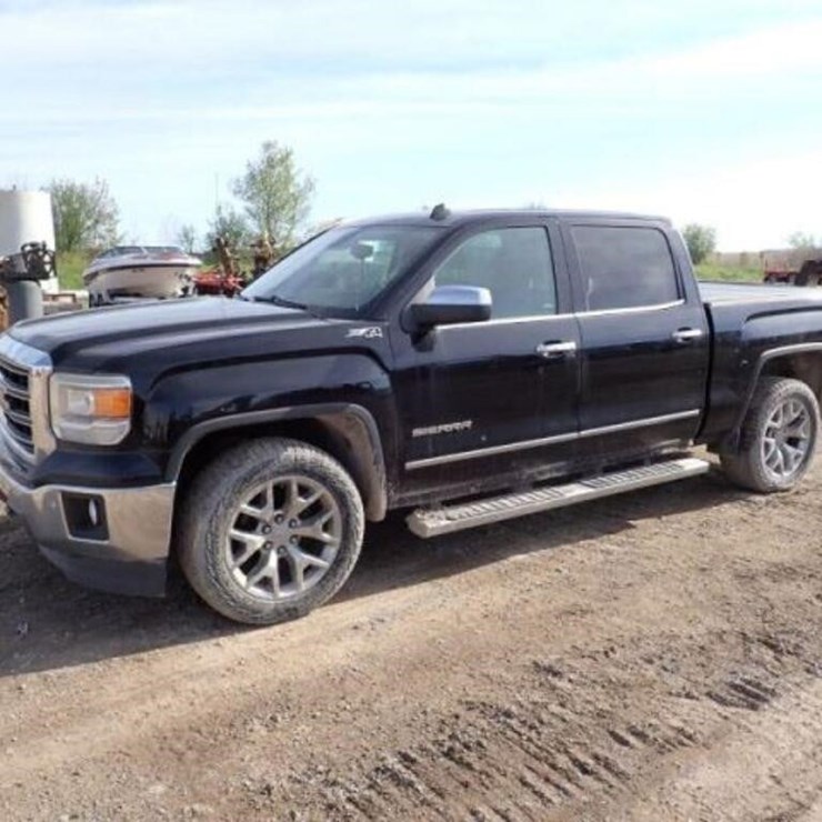 2014 GMC Sierra SLT Crew Cab 4x4 Pickup Truck 3GTU