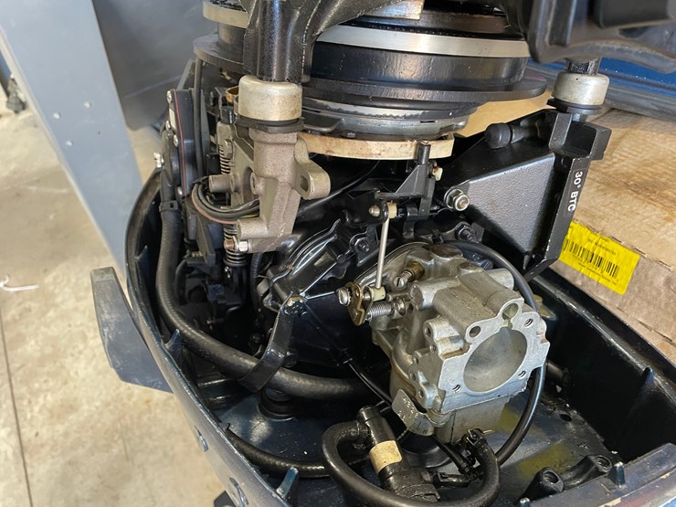 #2951-•-1988-evinrude-25hp-short-shaft-tiller-outboard-motor-image-13