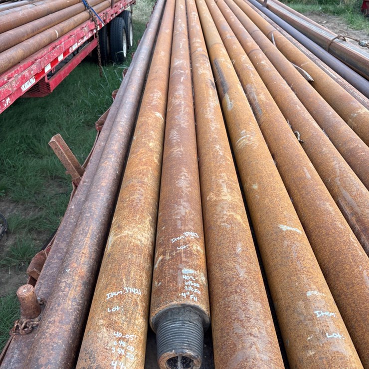 6-1/8”OD x 2-1/2”ID x 40’L 4”FH SLICK DRILL COLLAR