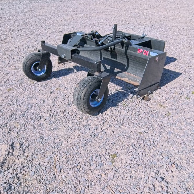 #1049 • INDUSTRIOUS AMERICA BF06 Skid Steer Mount Grader Blade