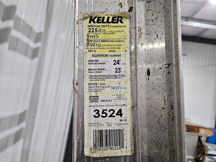 #14-•-keller-24'-aluminum-extension-ladder-image-2