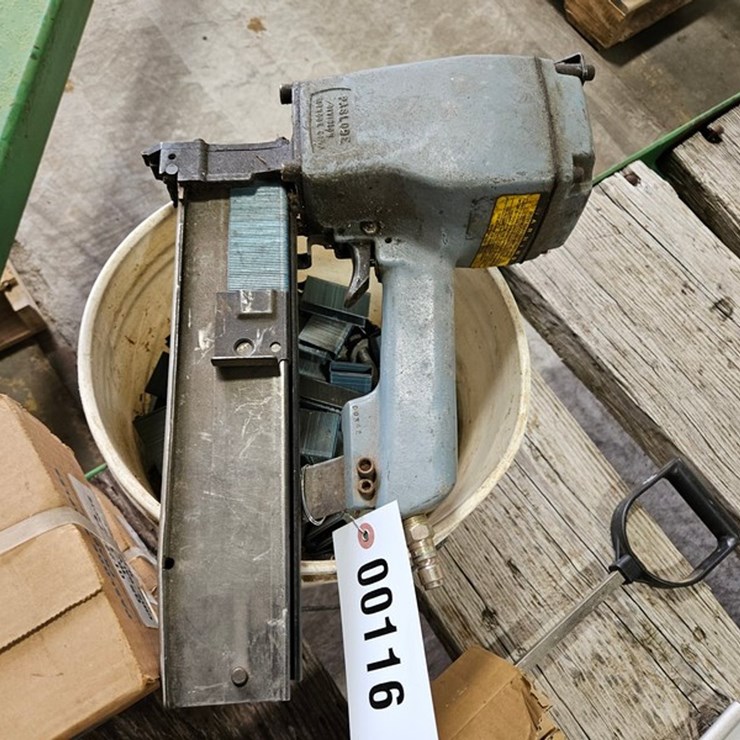#116 • Paslode Pneumatic Staple Gun And Staples