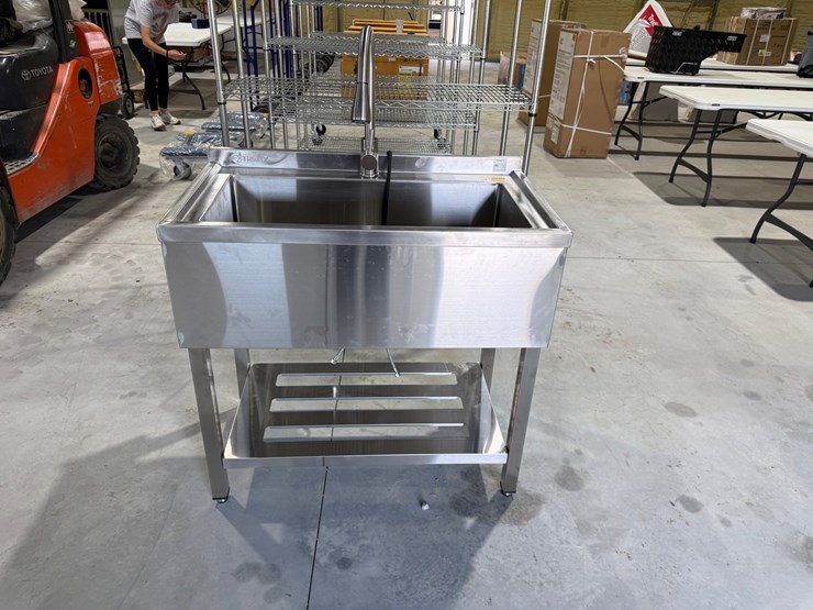#49819-•-unused-trinity-36"-stainless-steel-sink-image-2