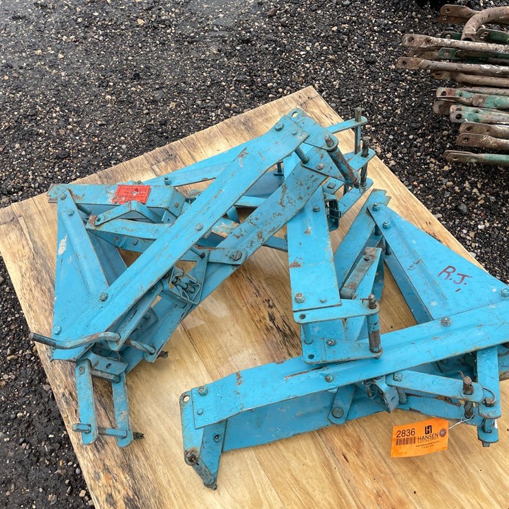 #2836 • (3) Scaffold Pump Jacks