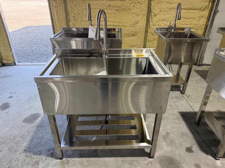 #49817-•-unused-trinity-36"-stainless-steel-sink-image-2
