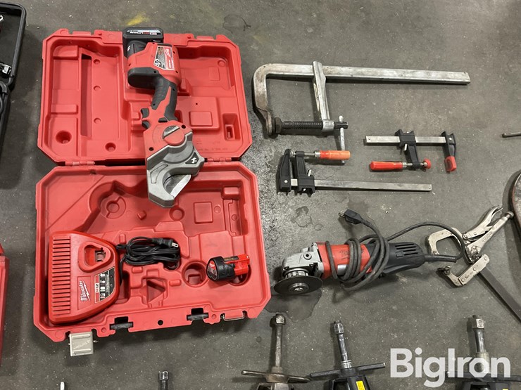 milwaukee-/-cps-/-cummins-cordless-shear,-1/2”-angle-drill,-grinders-&-pulley-pullers-image-7