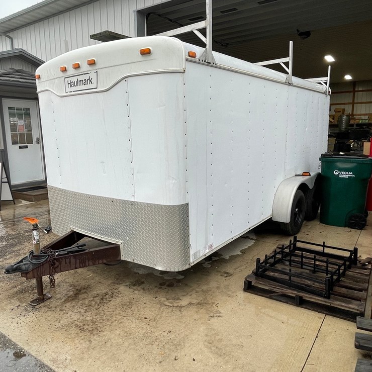 #2850 • Haulmark 16' Tandem Axle Enclosed Trailer (No Title)