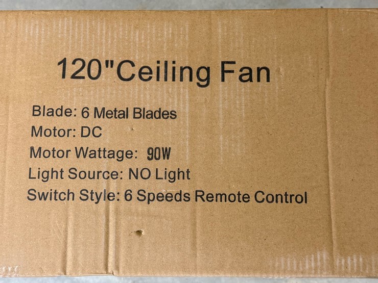 #49799-•-unused-titan-air-120"-ceiling-fan-image-5