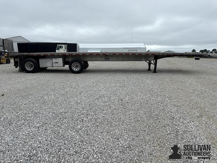 2015-mac-45’-t/a-flatbed-trailer-w/piggyback-forklift-mounts-image-4