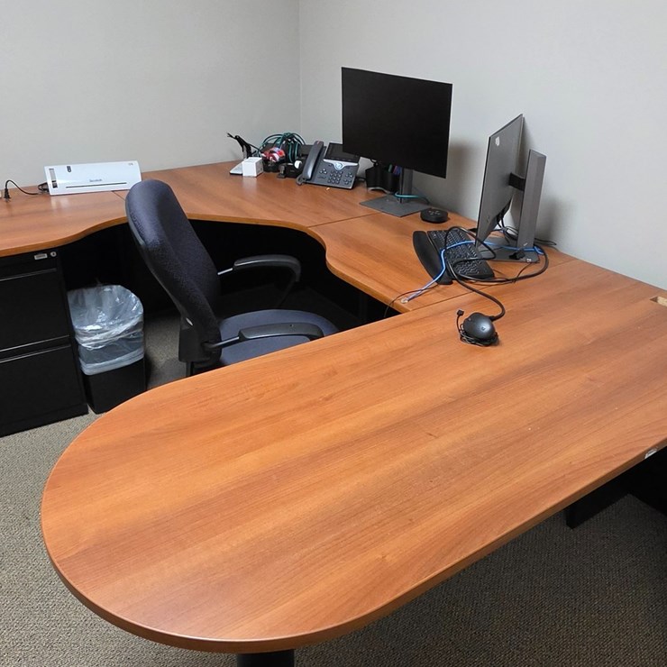 #3540 • Lot of Office Furniture | Located in St. Rose, LA