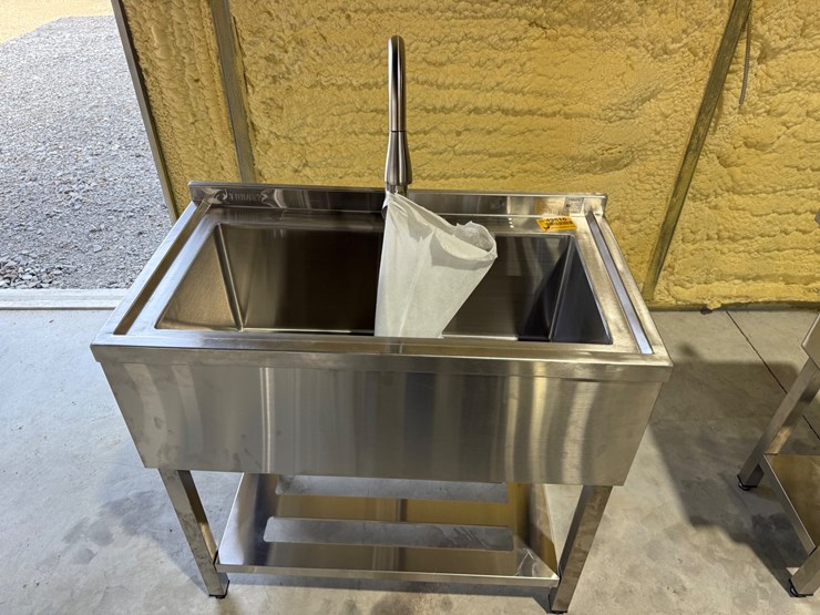 #49816-•-unused-trinity-36"-stainless-steel-sink-image-2