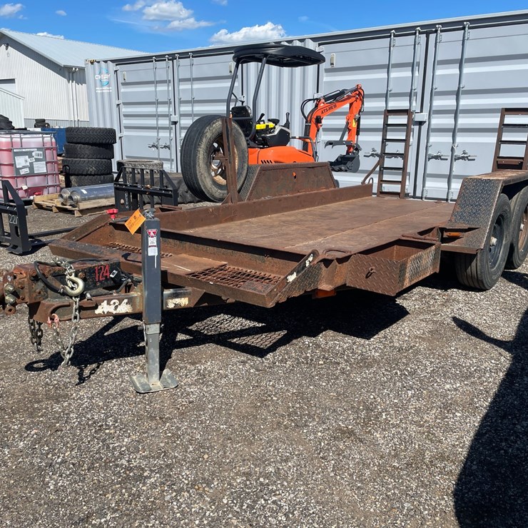 #2097 • 1999 Olympic Tandem Axle Equipment Trailer (Has WI Title)