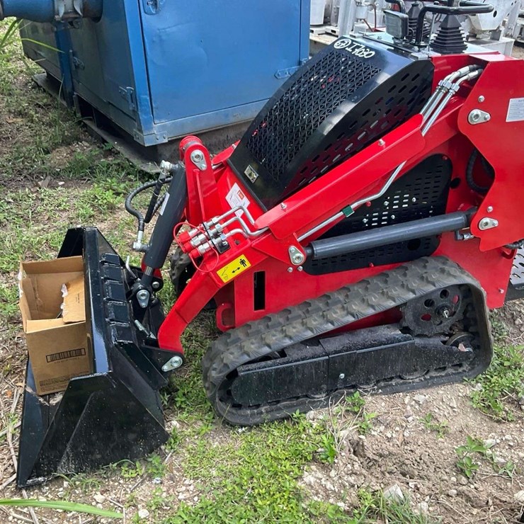 2025 E-T360D Electric Mini Stand-On Track Loader Skid Steer