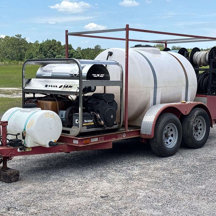 2006 Hydro Tek T/A Towable Hot Pressure Washing System