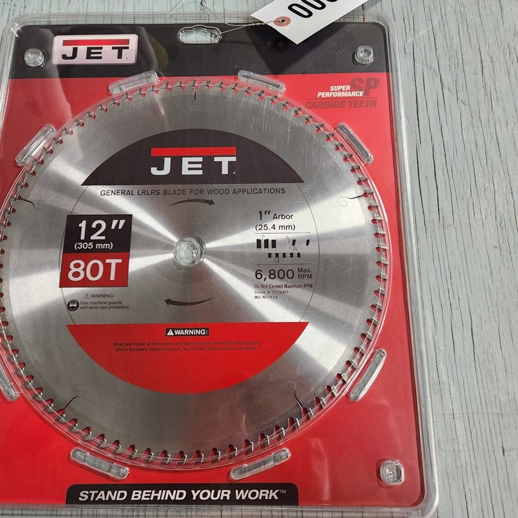 #388 • Jet 12" 80T Saw Blade