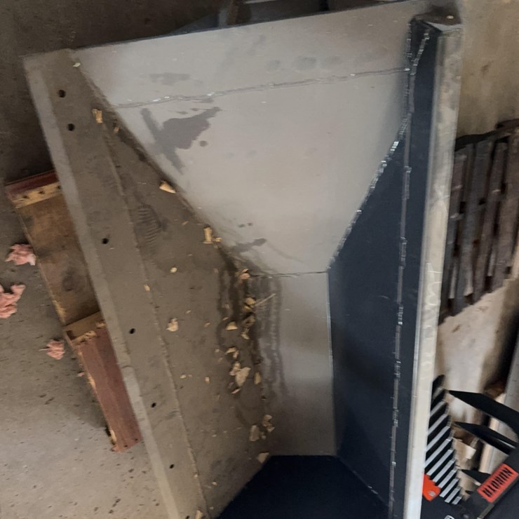Side Dump Skid Attachment