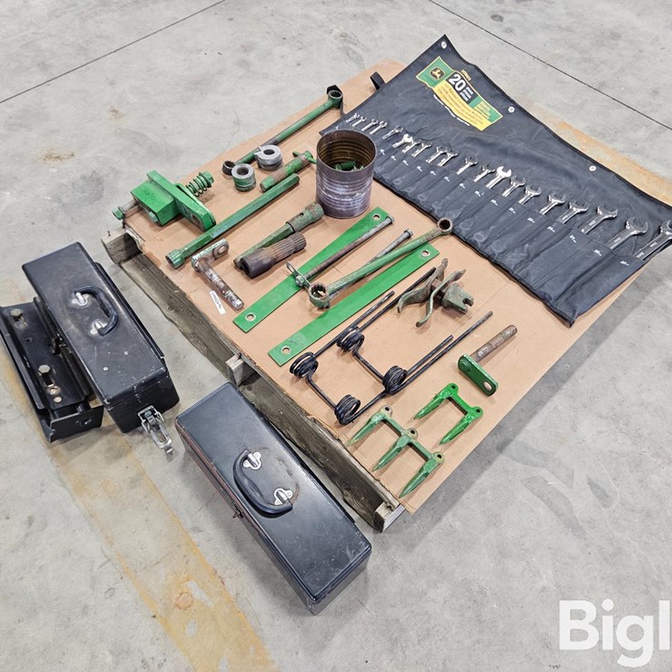 Hand Tools, Tool Boxes And John Deere Parts