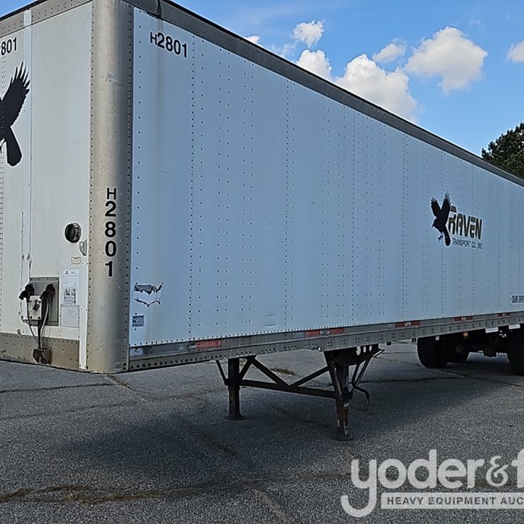 2011 Wabash 42' Tandem Axle Dry Van Trailer, 68,000lb GVWR