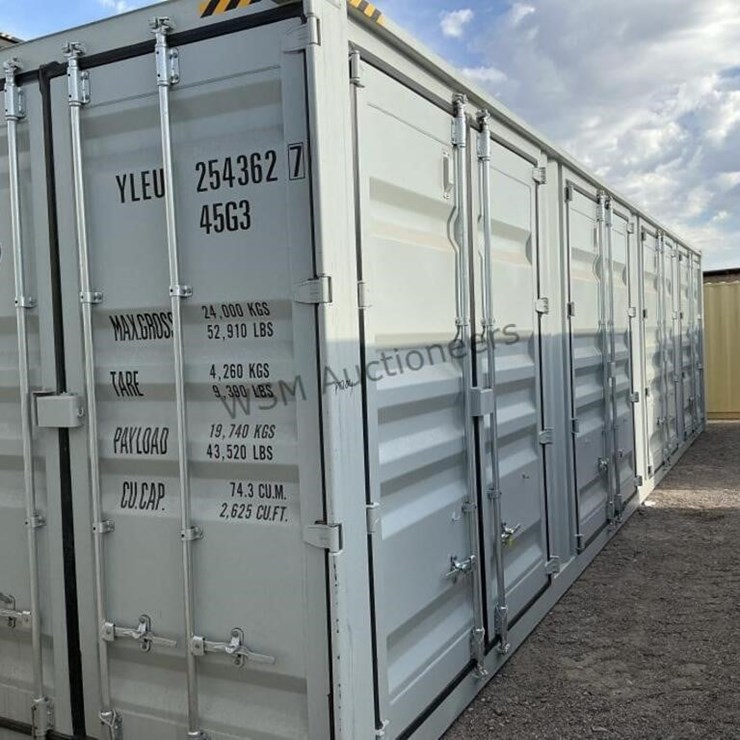 40FT HIGH-CUBE MULTI-DOOR STORAGE CONTAINER