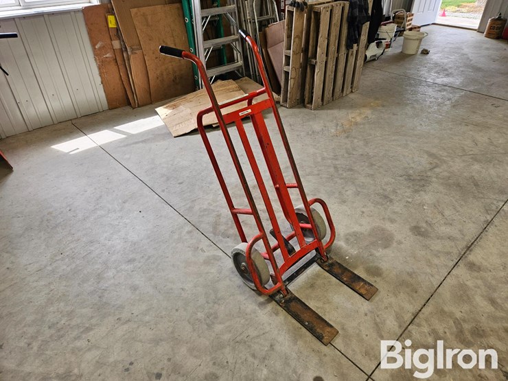 valley-craft-55-gal-drum-2-wheel-dolly-cart-image-3