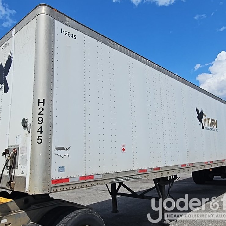 2011 Wabash 42' Tandem Axle Dry Van Trailer, 68,000lb GVWR