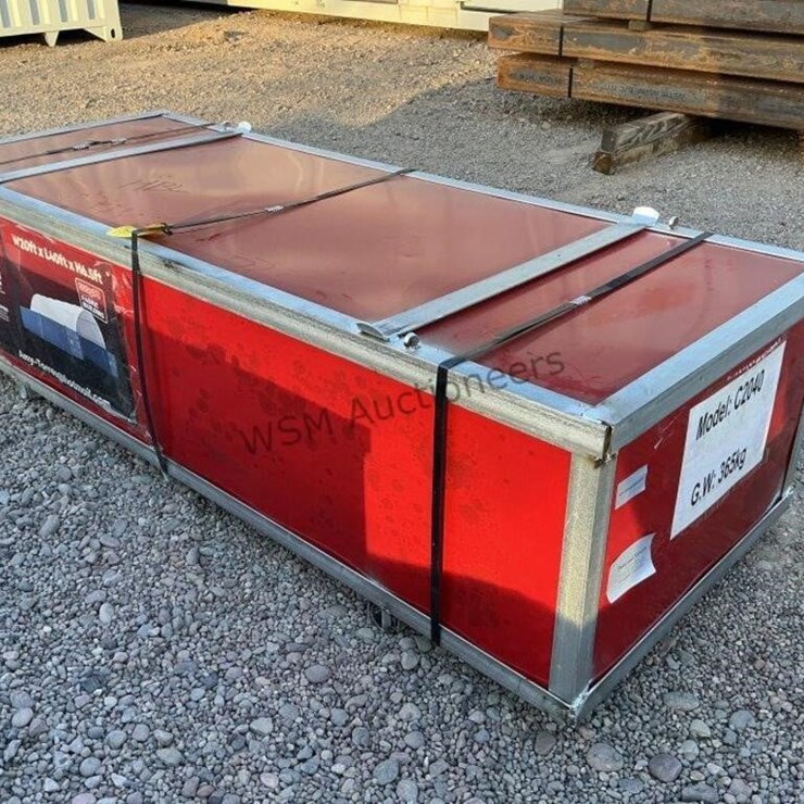 20FT X 40FT X 6.5FT TALL CONTAINER ROOF SHELTER