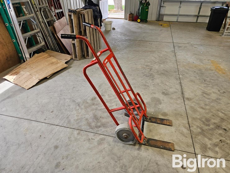 valley-craft-55-gal-drum-2-wheel-dolly-cart-image-4