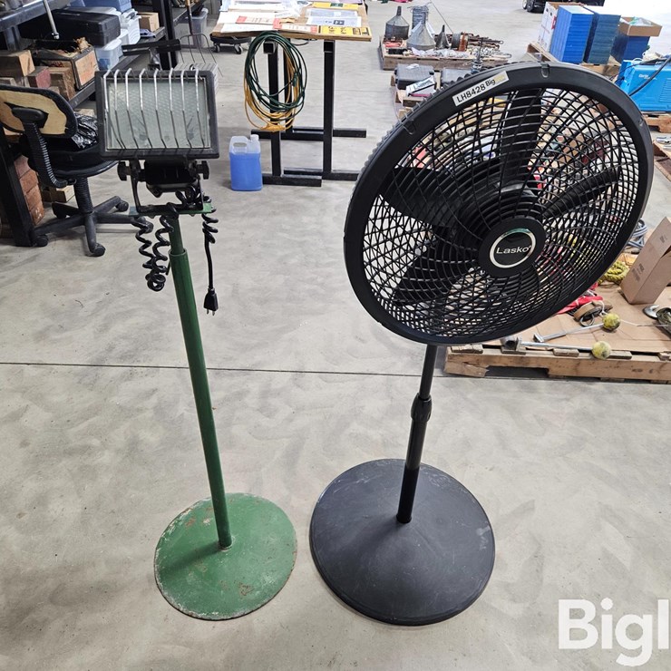 House Fan And Shop Light